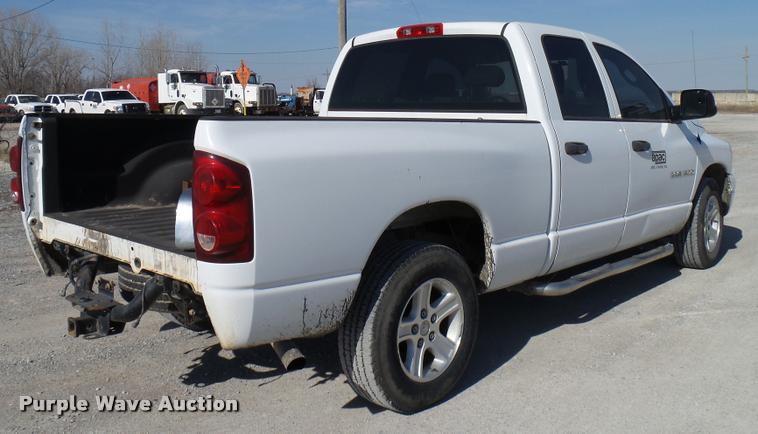 image for item DB2342 2007 Dodge Ram 1500 Quad Cab pickup truck