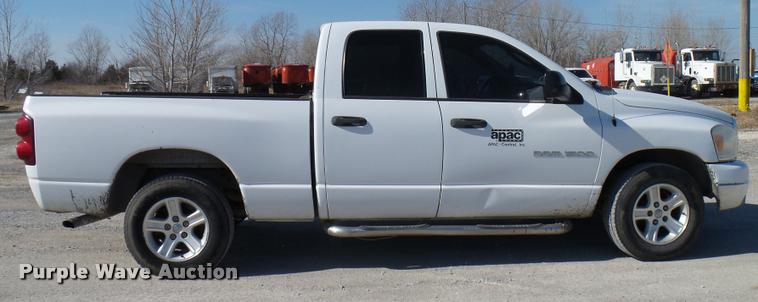 image for item DB2342 2007 Dodge Ram 1500 Quad Cab pickup truck