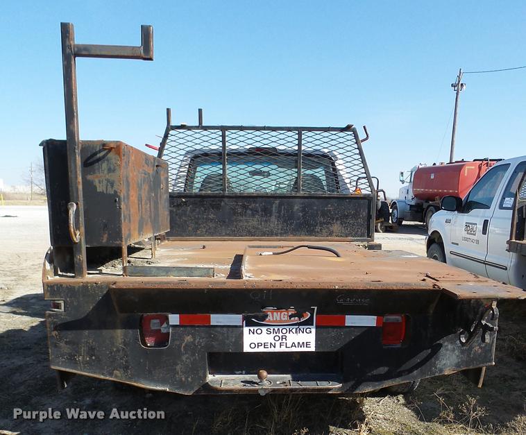 image for item DB2343 1997 Ford F350 XL flatbed pickup truck