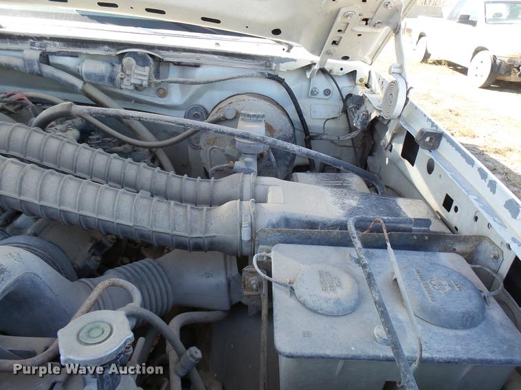 image for item DB2343 1997 Ford F350 XL flatbed pickup truck