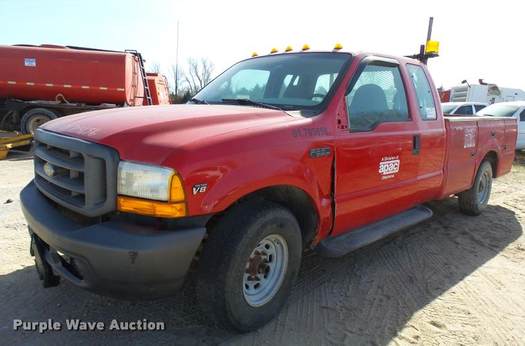 image for item DB2344 2000 Ford F350 Super Duty XL SuperCab utility truck