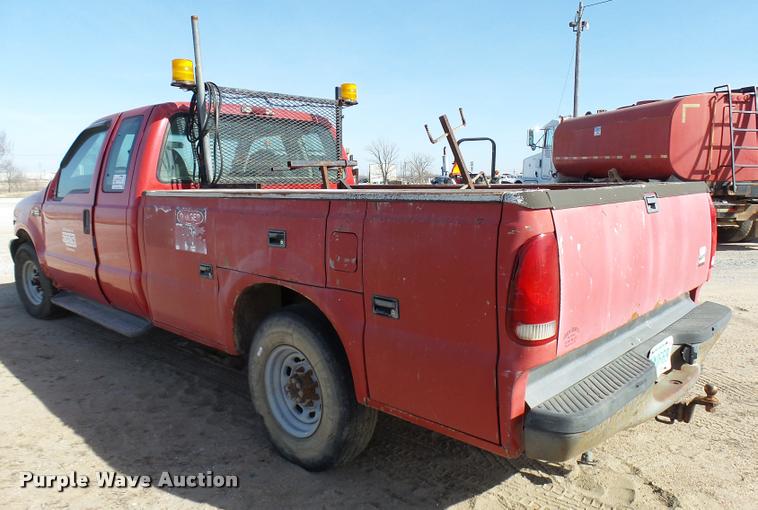 image for item DB2344 2000 Ford F350 Super Duty XL SuperCab utility truck