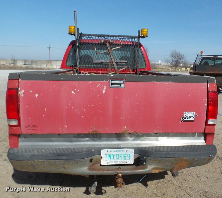 image for item DB2344 2000 Ford F350 Super Duty XL SuperCab utility truck