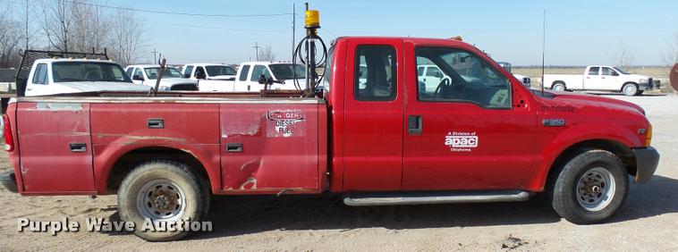 image for item DB2344 2000 Ford F350 Super Duty XL SuperCab utility truck