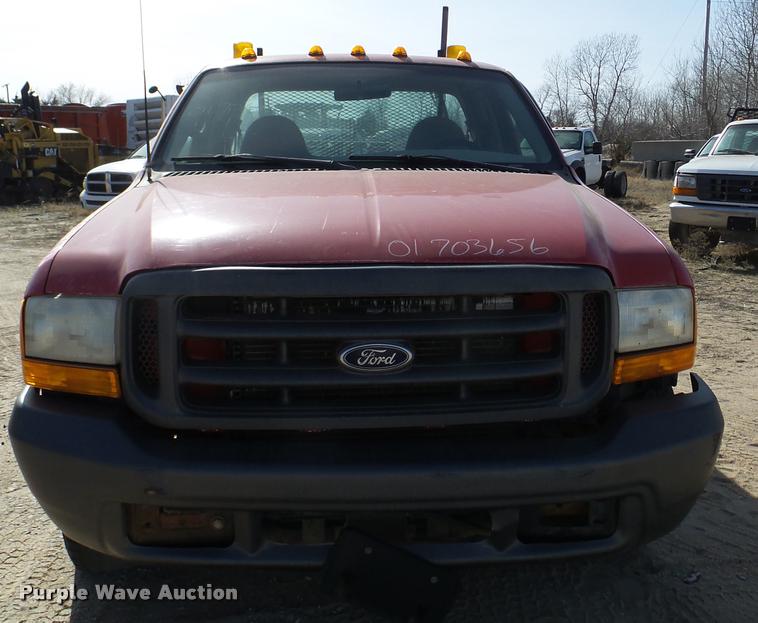 image for item DB2344 2000 Ford F350 Super Duty XL SuperCab utility truck