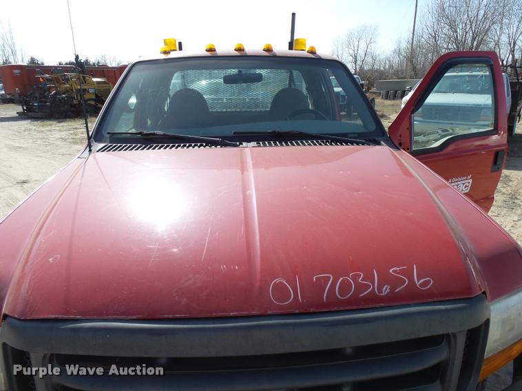 image for item DB2344 2000 Ford F350 Super Duty XL SuperCab utility truck