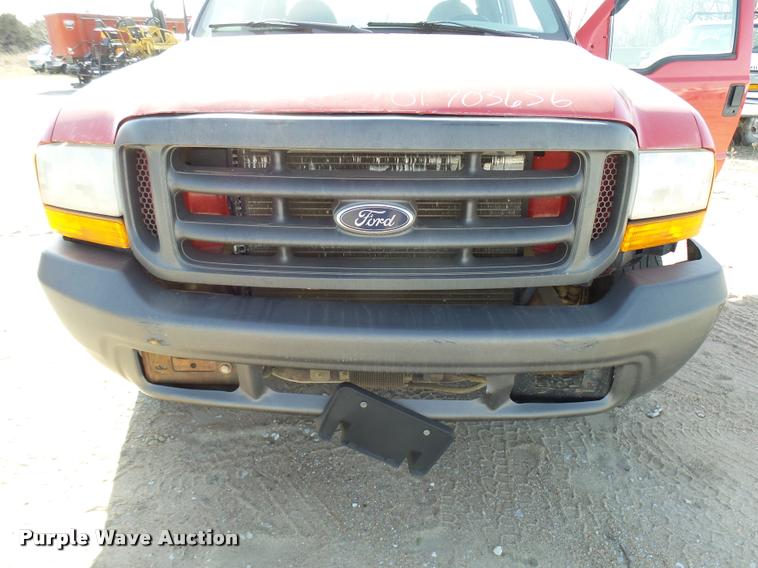 image for item DB2344 2000 Ford F350 Super Duty XL SuperCab utility truck