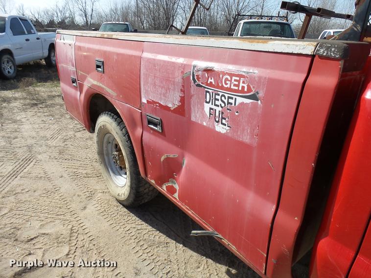 image for item DB2344 2000 Ford F350 Super Duty XL SuperCab utility truck