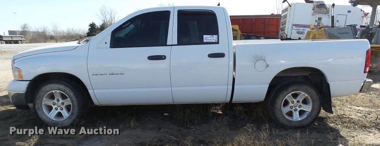 image for item DB2345 2005 Dodge Ram 1500 Quad Cab pickup truck