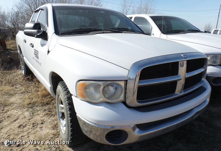 image for item DB2346 2005 Dodge Ram 1500 Quad Cab pickup truck