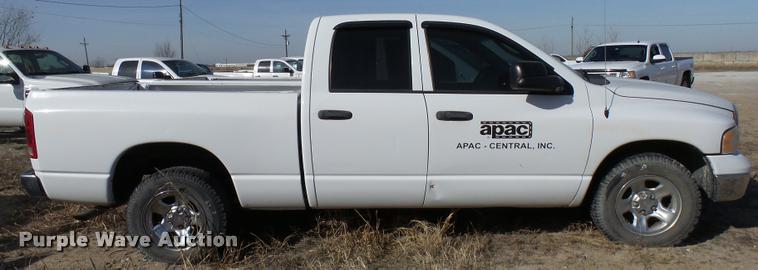 image for item DB2346 2005 Dodge Ram 1500 Quad Cab pickup truck