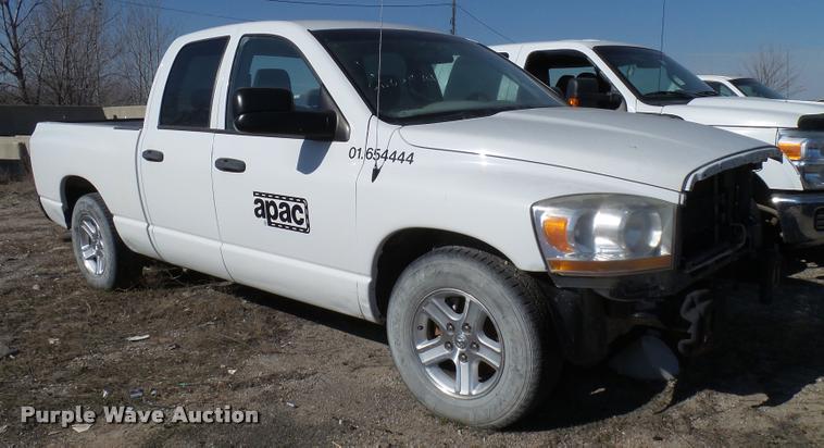 image for item DB2351 2006 Dodge Ram 1500 Quad Cab pickup truck