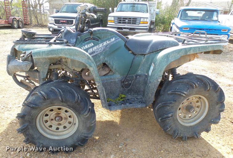image for item DB2370 2014 Yamaha Grizzly 700 ATV
