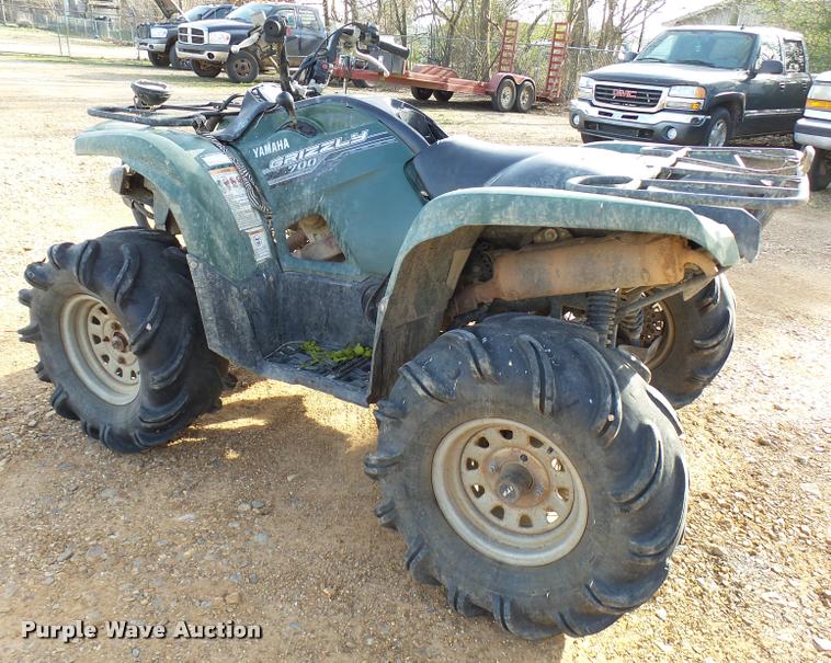 image for item DB2370 2014 Yamaha Grizzly 700 ATV