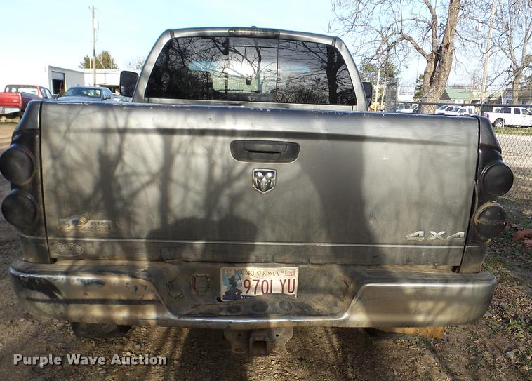 image for item DB2372 2008 Dodge Ram 2500 Quad Cab pickup truck