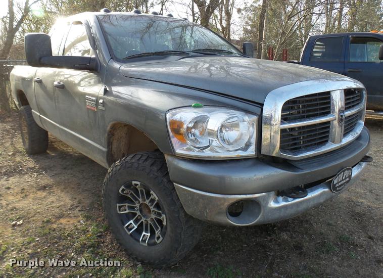 image for item DB2372 2008 Dodge Ram 2500 Quad Cab pickup truck