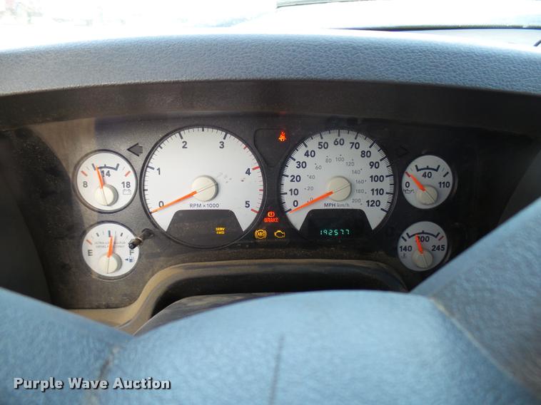 image for item DB2372 2008 Dodge Ram 2500 Quad Cab pickup truck