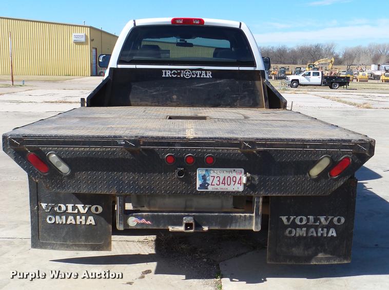 image for item DB2421 2008 Dodge Ram 5500 Quad Cab flatbed truck