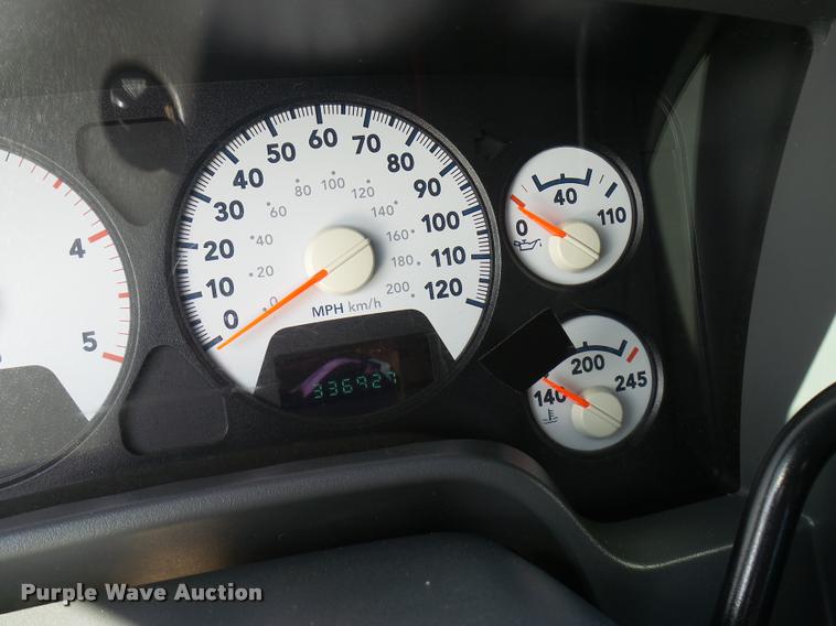 image for item DB2421 2008 Dodge Ram 5500 Quad Cab flatbed truck