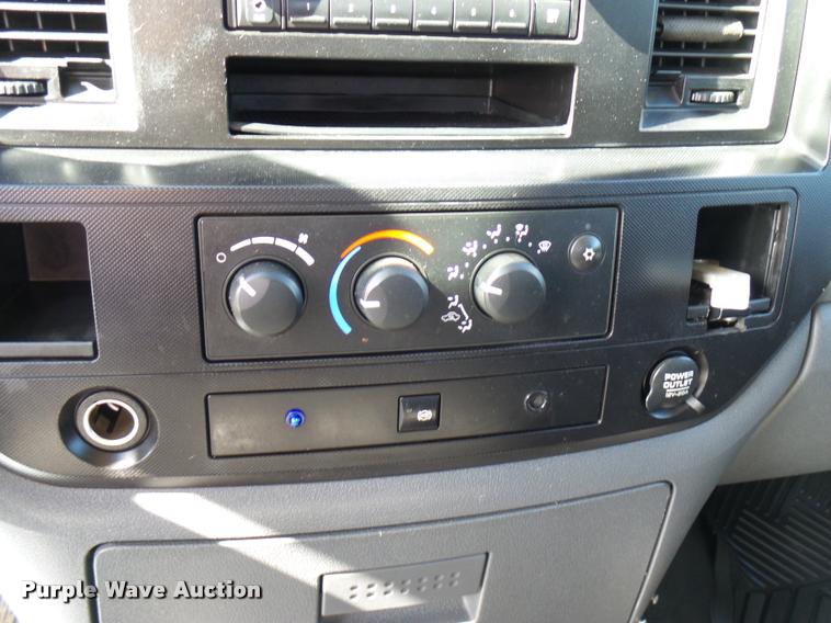 image for item DB2421 2008 Dodge Ram 5500 Quad Cab flatbed truck