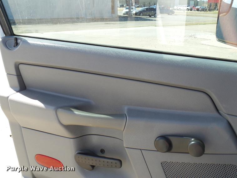 image for item DB2421 2008 Dodge Ram 5500 Quad Cab flatbed truck