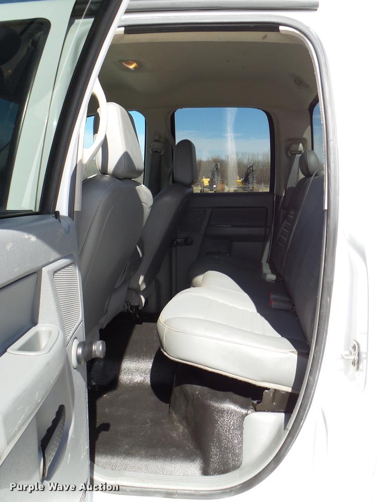 image for item DB2421 2008 Dodge Ram 5500 Quad Cab flatbed truck