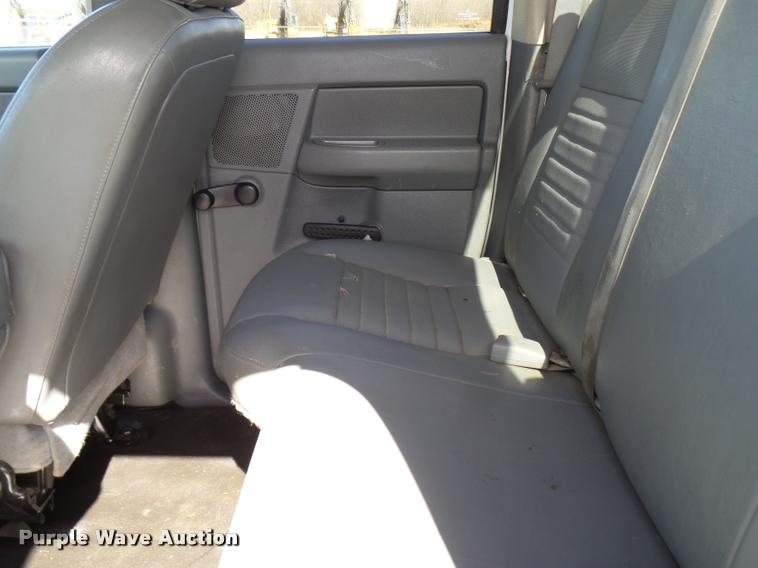 image for item DB2421 2008 Dodge Ram 5500 Quad Cab flatbed truck