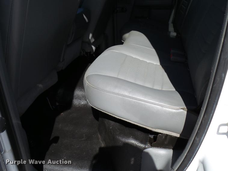 image for item DB2421 2008 Dodge Ram 5500 Quad Cab flatbed truck