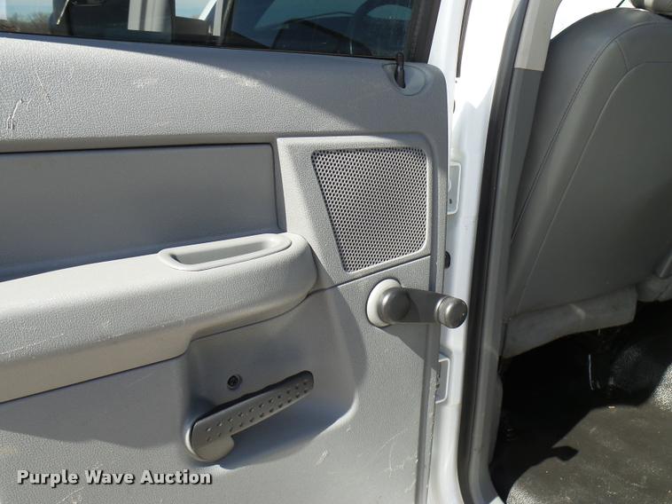 image for item DB2421 2008 Dodge Ram 5500 Quad Cab flatbed truck