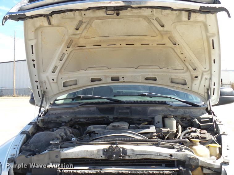 image for item DB2421 2008 Dodge Ram 5500 Quad Cab flatbed truck