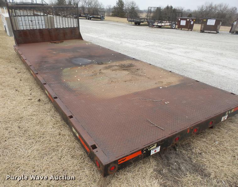 image for item DB2986 19'10"L x 96"W steel flatbed