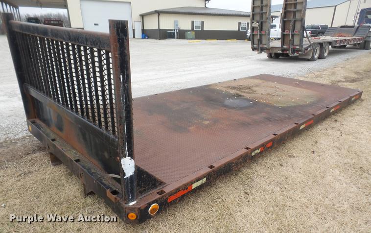 image for item DB2986 19'10"L x 96"W steel flatbed