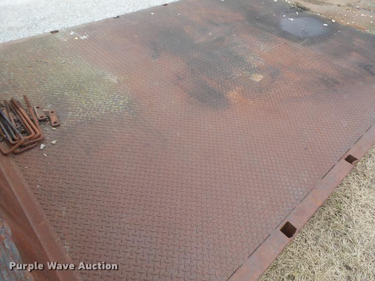 image for item DB2986 19'10"L x 96"W steel flatbed