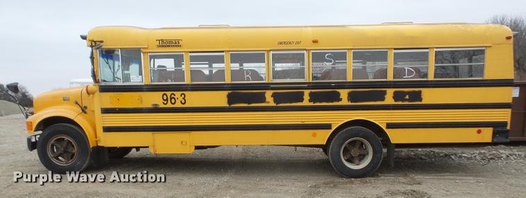 image for item DB2995 1996 International 3800 school bus