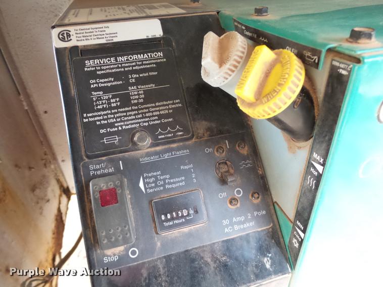 image for item DB4655 Cummins / Onan 6HDKAV41934M generator