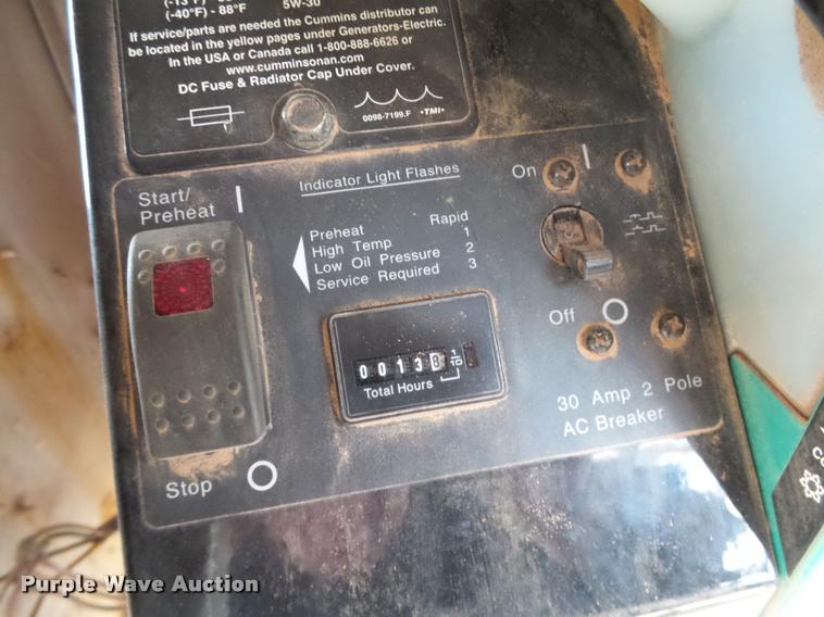 image for item DB4655 Cummins / Onan 6HDKAV41934M generator