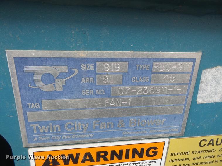 image for item DC9076 (3) Twin City blowers