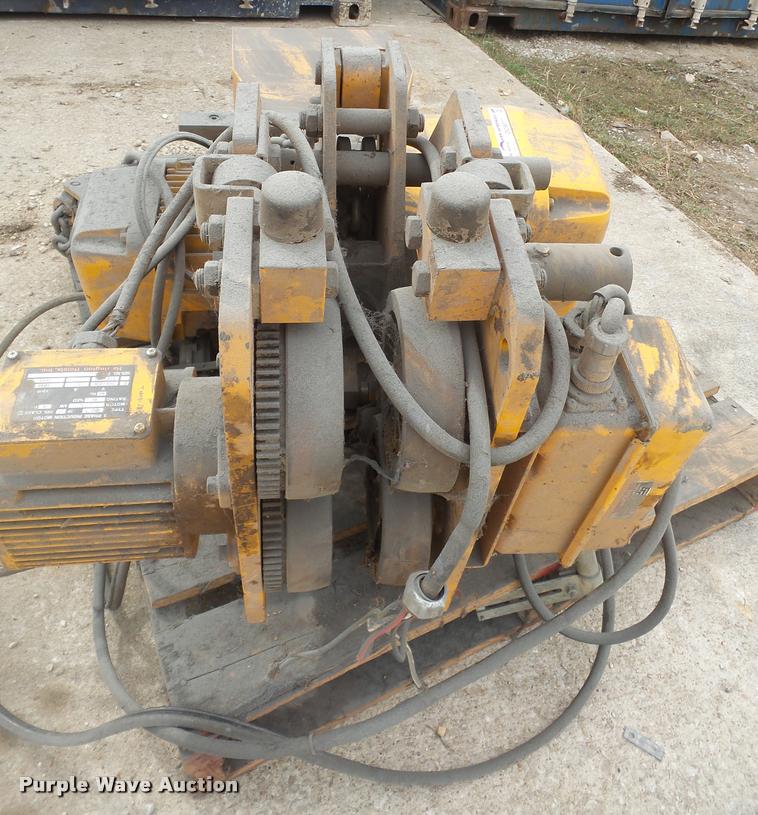 image for item DC9077 Harrington hoist with dolly