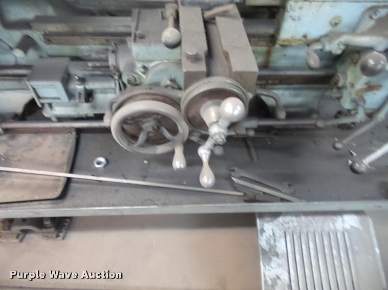 image for item DC9129 Warner & Swasey No. 4 metal lathe