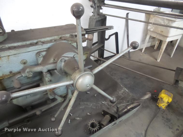 image for item DC9129 Warner & Swasey No. 4 metal lathe