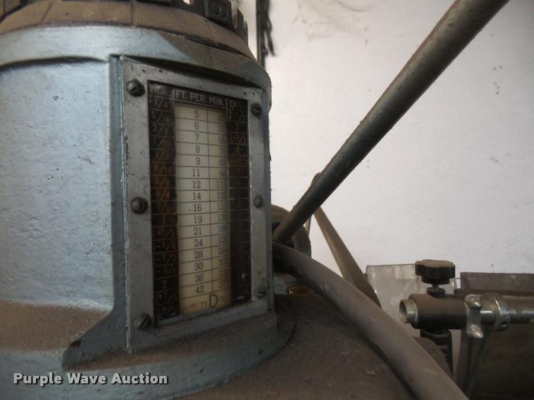 image for item DC9129 Warner & Swasey No. 4 metal lathe