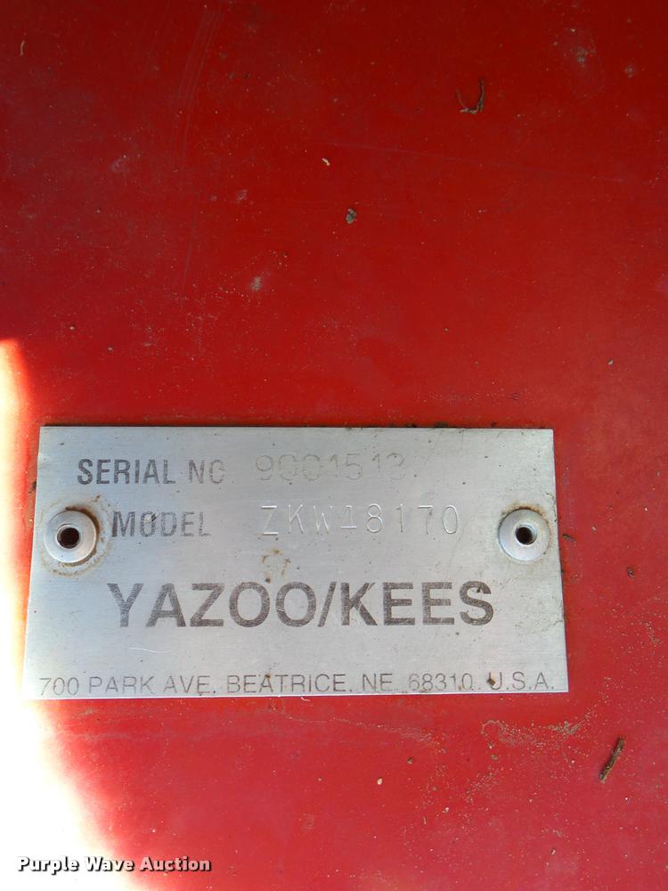 image for item DG9595 Yazoo/Kees 2KW48/70 lawn mower