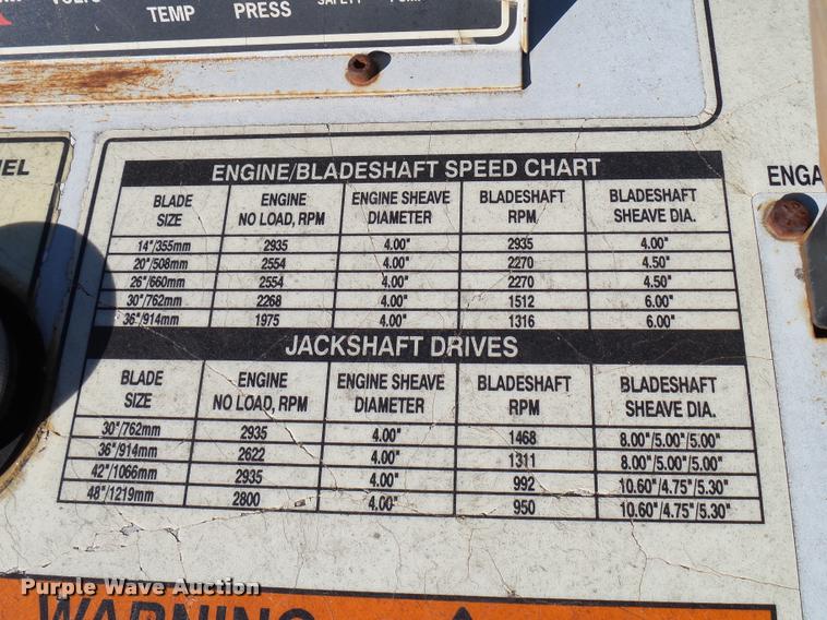 image for item DG9600 Magnum X Supermag 120 concrete saw