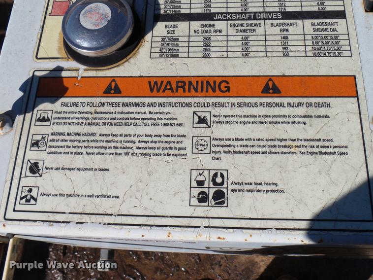 image for item DG9600 Magnum X Supermag 120 concrete saw