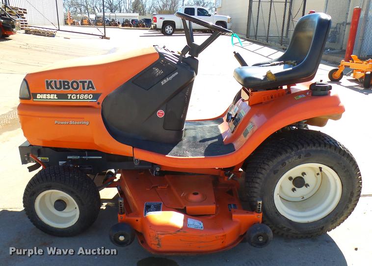 image for item DG9601 Kubota TG1860 lawn mower