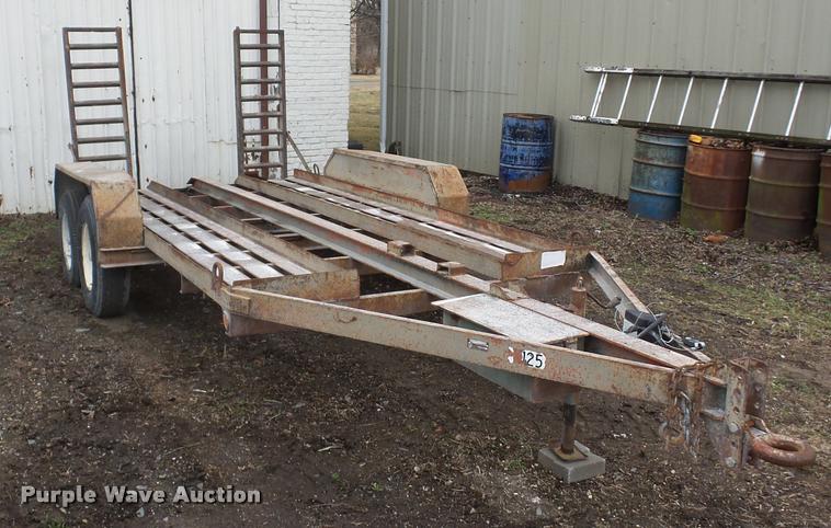 image for item F4282 1981 Belshe utility trailer