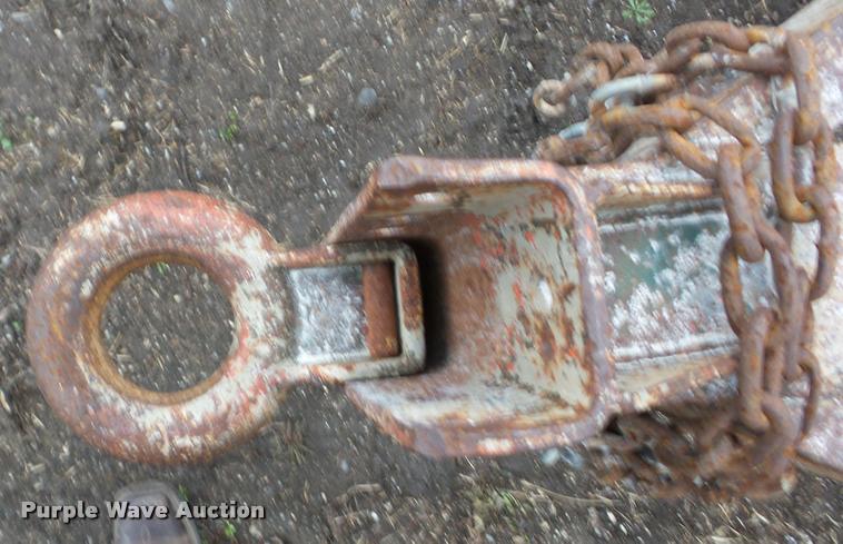 image for item F4282 1981 Belshe utility trailer