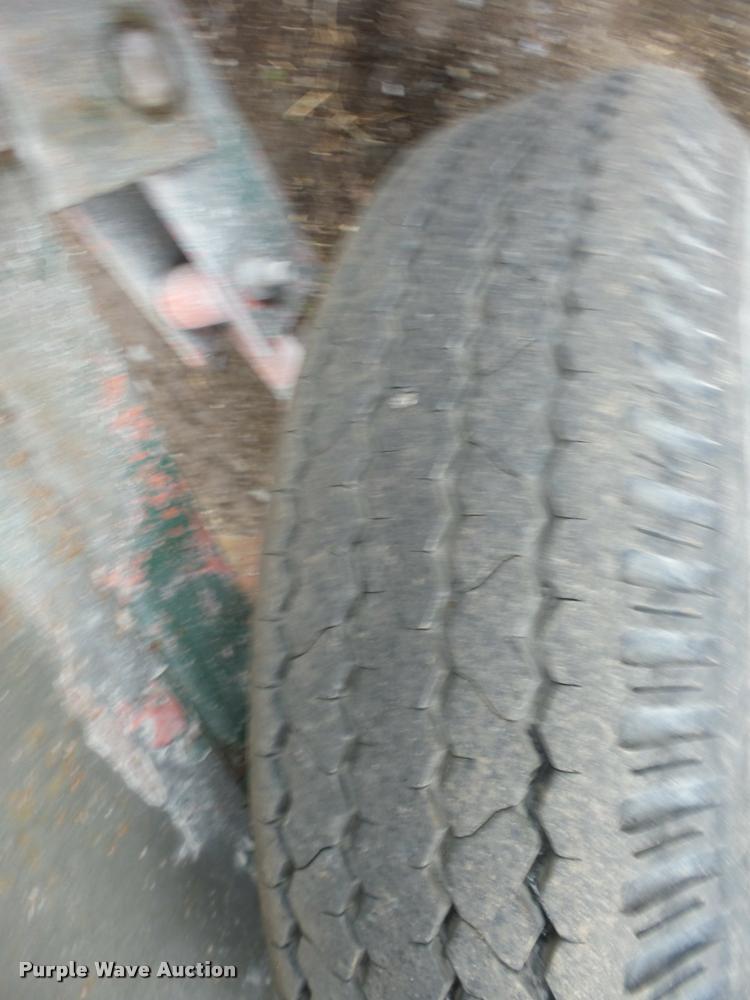 image for item F4282 1981 Belshe utility trailer