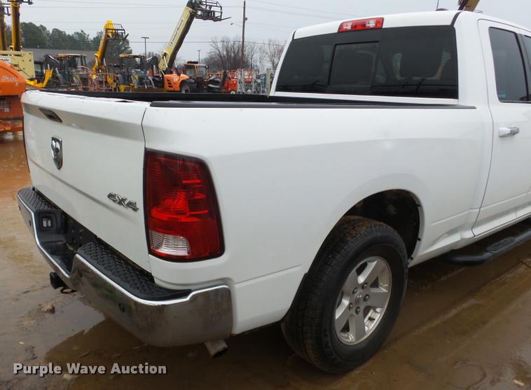 image for item J2625 2012 Dodge Ram 1500 Quad Cab pickup truck