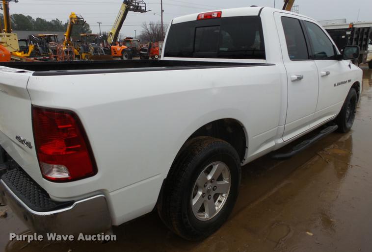 image for item J2625 2012 Dodge Ram 1500 Quad Cab pickup truck